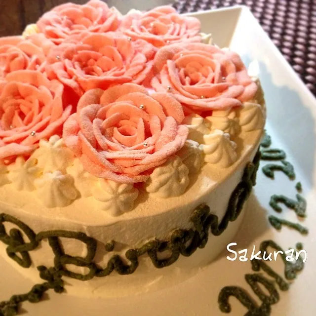 ♪Happy birthday cake♡|Sakuranさん