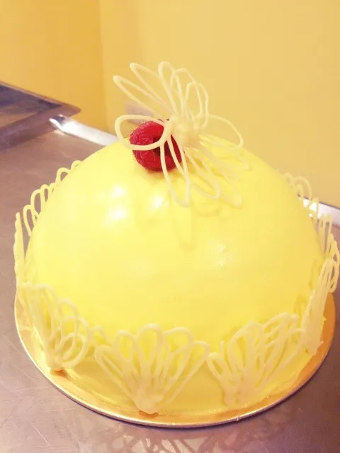 Châpeau d' été/ Summer Hat; Passion fruit mousse cake|Prae~*さん