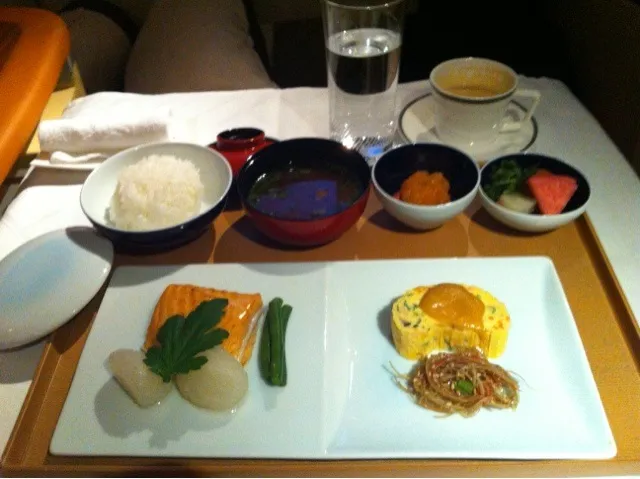 Jap breakfast on SIA|alvin tanさん