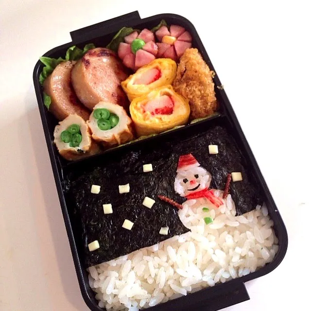 雪だるまお弁当|ayaさん