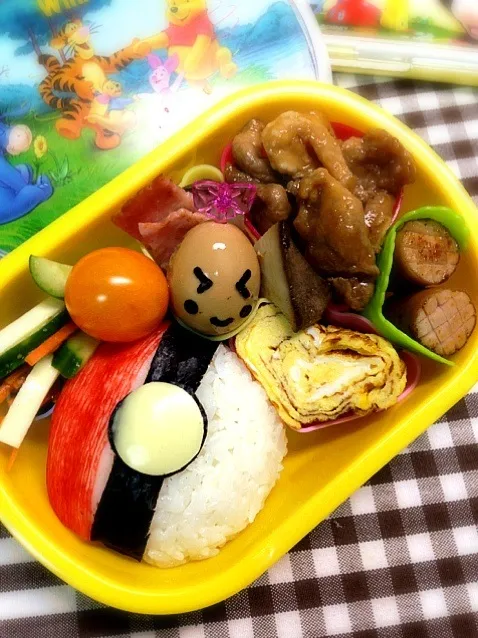 Snapdishの料理写真:モンスターボールお弁当💕|ひよさん