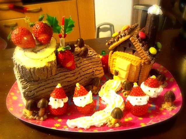 Snapdishの料理写真:クリスマスケーキ|直子さん