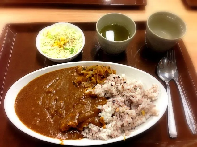 Snapdishの料理写真:青山大学学食スペシャルカレー|tonさん