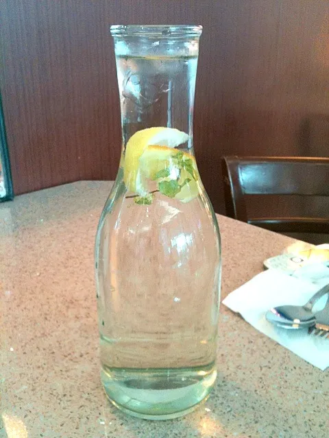 Cold water with Fresh Lemon|Mariano Ngさん