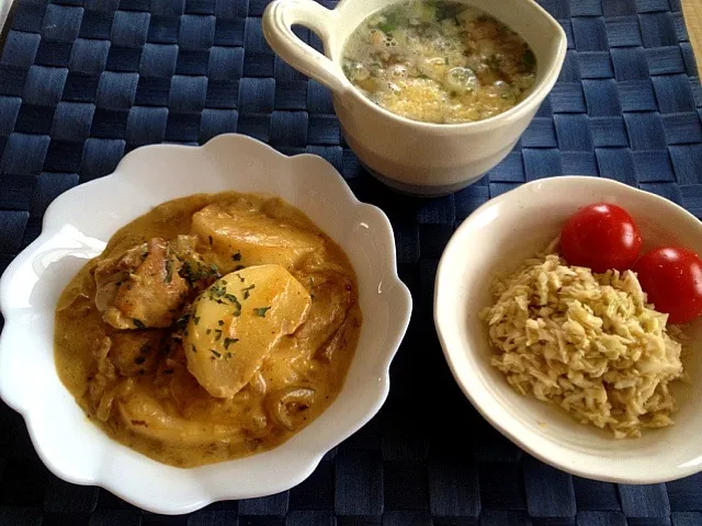 鶏とカブのカレークリーム煮|タリムさん