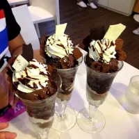 Chocolate mania parfait|jeneさん