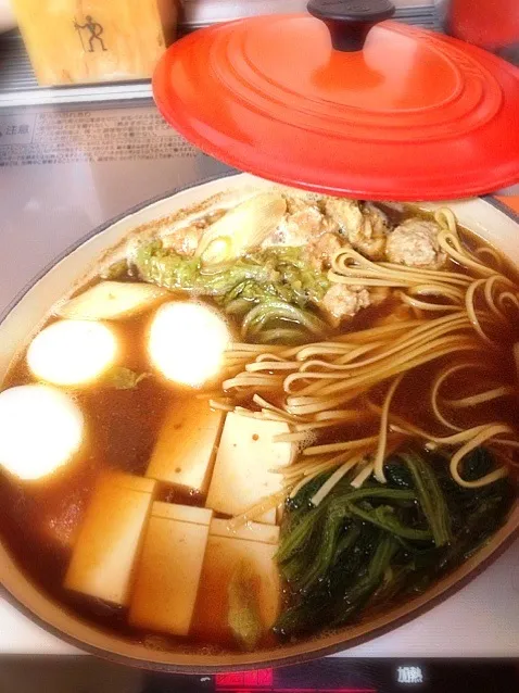 昨日のおでんだしリメイクでカレー鍋、ラーメン付き|ひとみさん