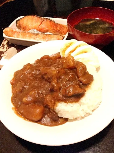 カレーライスと鮭|969さん