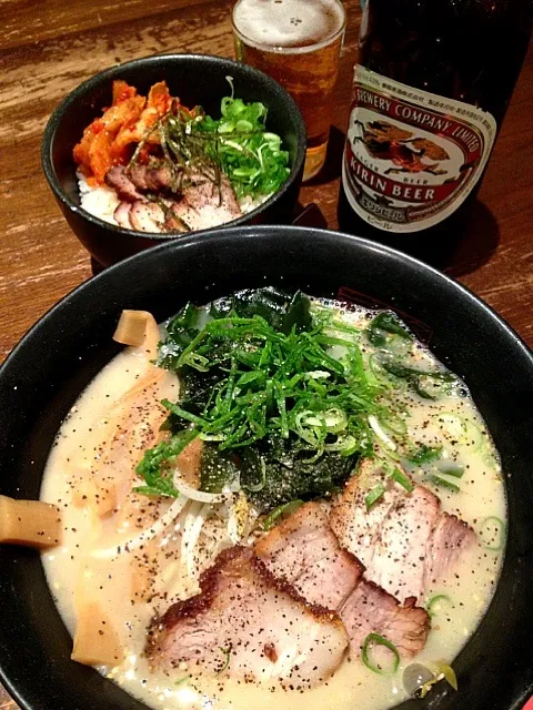 はなみちの！チャーシュー丼セット|伍龍やすさん