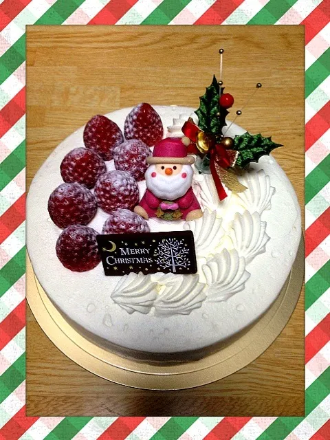 友達のお店（ＡＣＨＯＮ）のクリスマスケーキ♡|kanakoさん