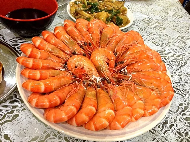 steamed shrimps|Yvonne C.さん