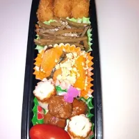 Snapdishの料理写真:ノーマルなお弁当★|にゃにゃめろさん