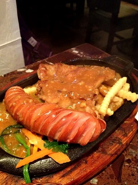 Swithland Sausage & Chicken Steak|edward chengさん