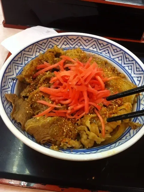 焼肉の〆に何故か吉牛😨|食レポ エステオヤジ @高石さん