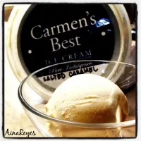 Snapdishの料理写真:Salted Caramel ice cream|aina reyesさん