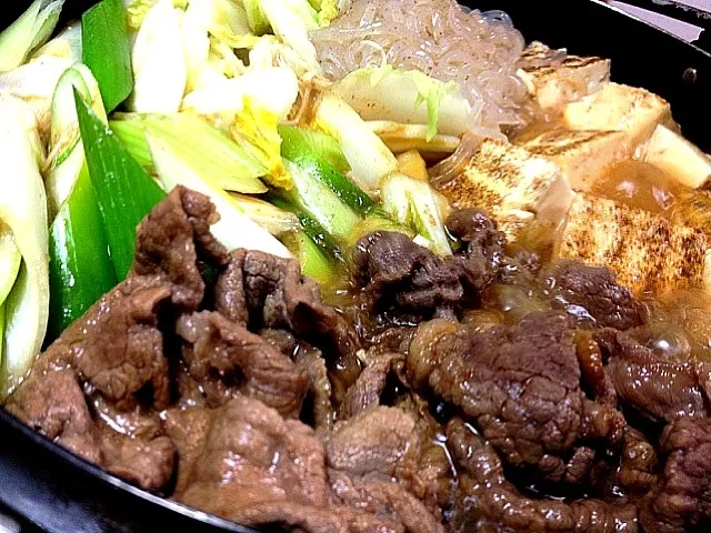 昨日の晩御飯、お肉たっぷりすき焼き|keikoさん