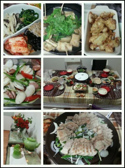 보쌈과 닭튀김 요리|황재원(Jaewon Hwang/黃哉源)さん