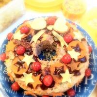 Xmasリース風ミートローフ