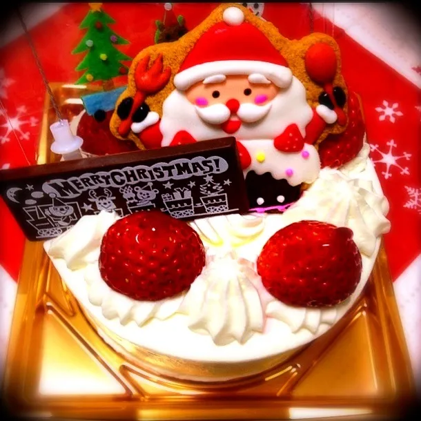 Snapdishの料理写真:クリスマスケーキ|まゆさん