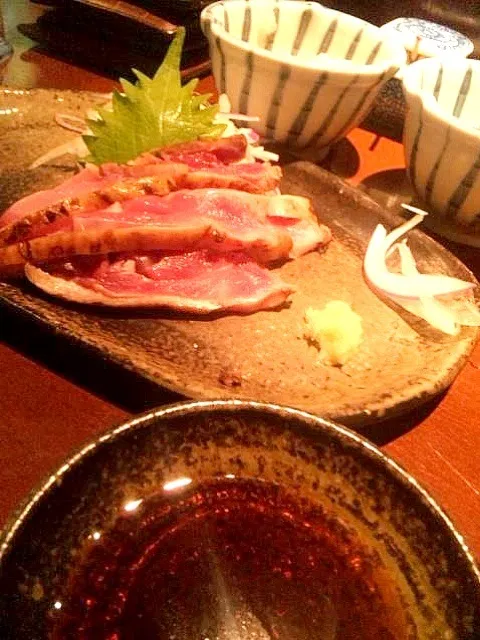 Sliced raw chicken☆清流鶏　もものたたき|🌈Ami🍻さん