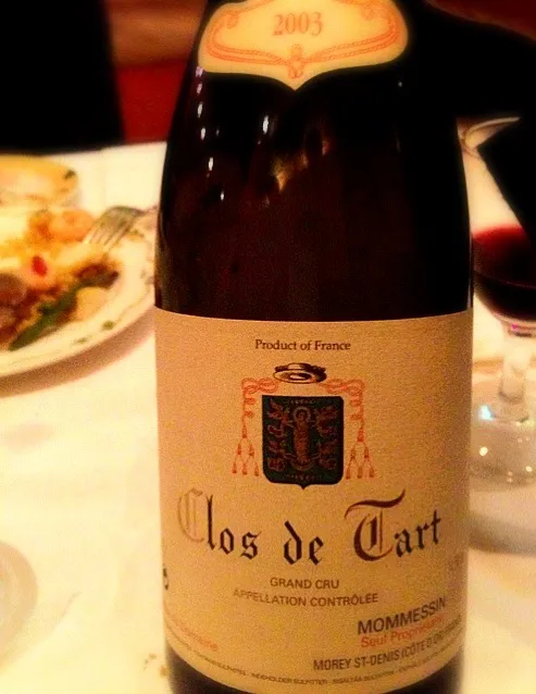 Morey Saint Denis  Clos de Tart|tonさん