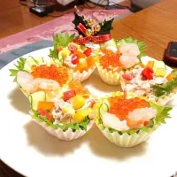 Snapdishの料理写真:ちらしリース|いつみさん