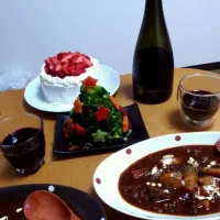 Snapdishの料理写真:クリスマスディナー|うらちんさん