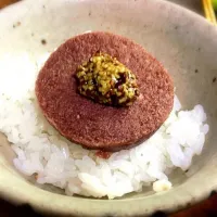 Snapdishの料理写真:和牛コンビーフ猫まんま