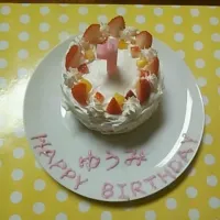 祝☆１歳お誕生日ケーキ|ルミさん