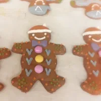 Gingerbread man cookies|mie hoshinoさん