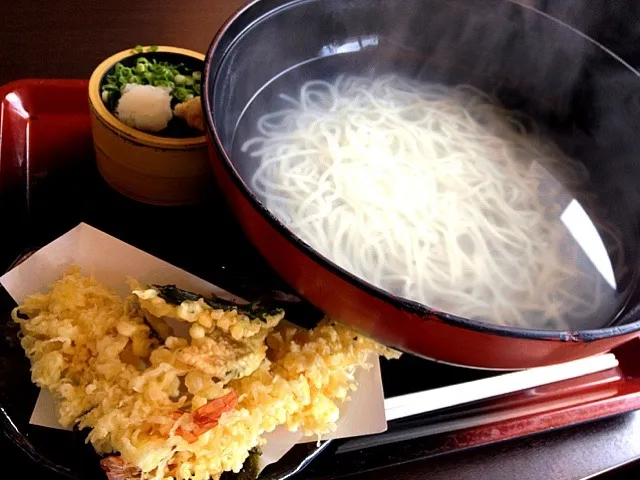 釜揚げ天ぷらうどん|山田司さん