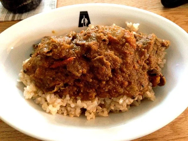 すき焼き用牛肉で作ったカレー|たなき じゅんやさん