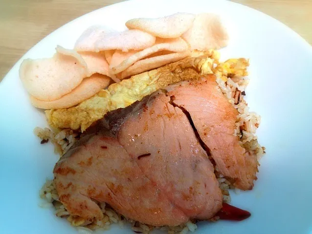 Smoked salmon fried rice ala Iwan ;)|Iwan Setiawanさん