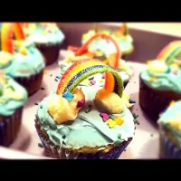 Rainbow cupcakes! :)|Regina Aira Eugenioさん