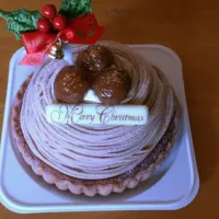 Snapdishの料理写真:X'mascake  ﾓﾝﾌﾞﾗﾝ|そらりくさん