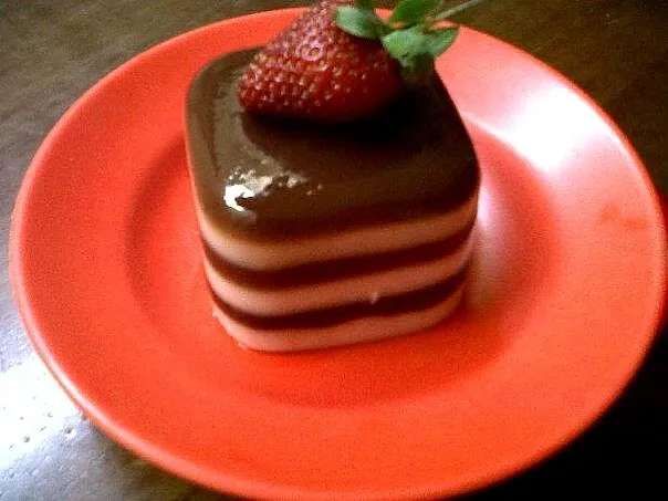 Homemade chocolate pudding|Sanさん