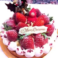 Snapdishの料理写真:クリスマスケーキ|さやかさん