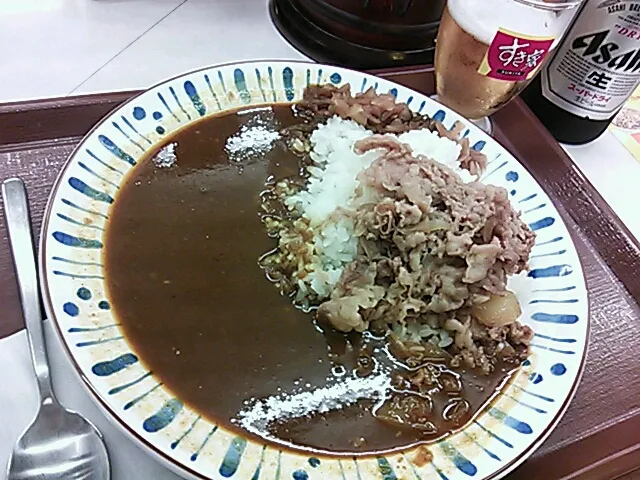 牛あいがけカレー、すき家|ryokutuchaさん