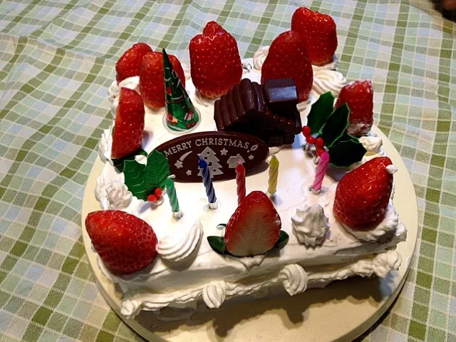 Snapdishの料理写真:クリスマスケーキ2012|黒豚亭さん