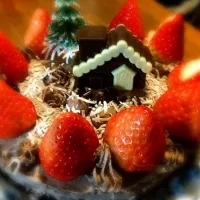 自分デコのクリスマスケーキ|なごやんさん