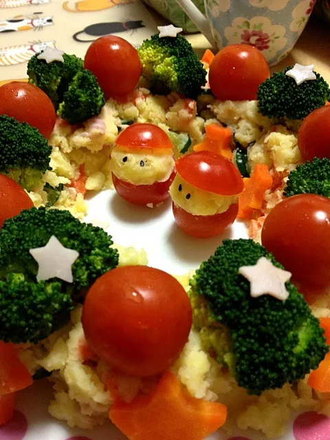 クリスマスサラダ|メガネさん