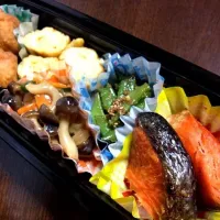 Snapdishの料理写真:旦那さまへの愛妻弁当|くじだい  ちひろさん