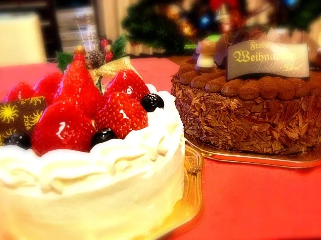 peckとdemelのクリスマスケーキ|ぶーさんさん