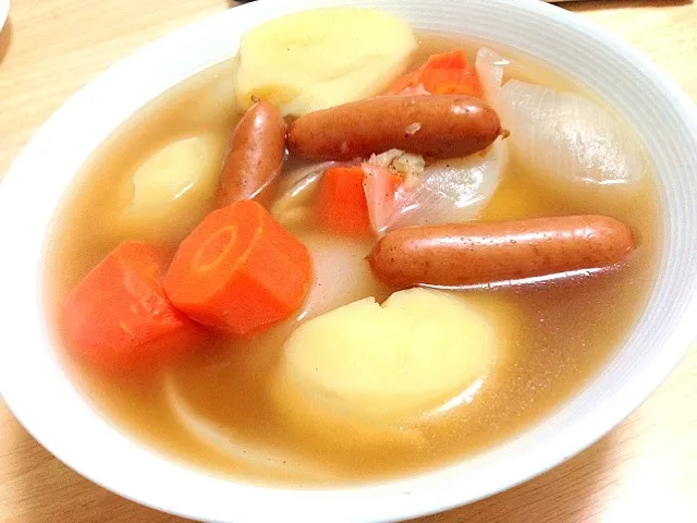 Snapdishの料理写真:ポトフ風スープ|ラクトガさん