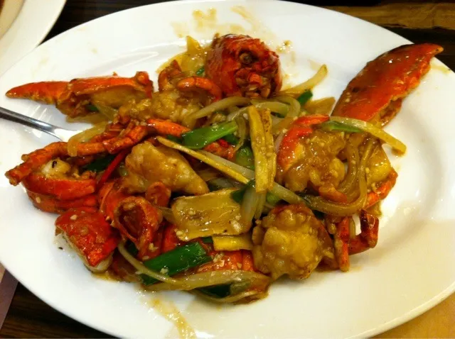 Snapdishの料理写真:Lobster with Onion & Ginger|Leo Fさん