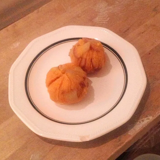 sweet potato & apple chakinshibori|azuuuzaさん