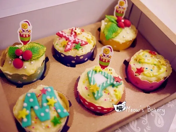 Miao's X'mas Cupcakes|tatamiさん