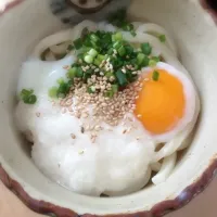 とろ玉うどん！|あきさん