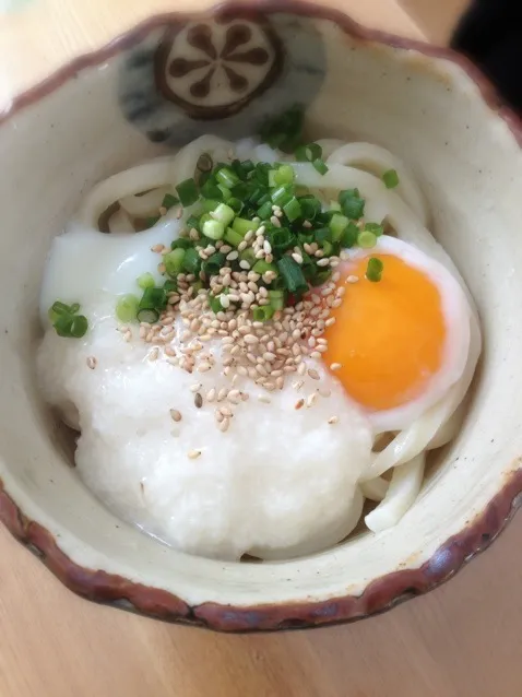 とろ玉うどん！|あきさん