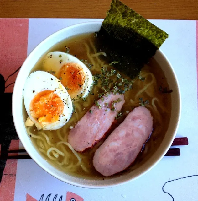 鶏ガラスープのラーメン|まりねさん